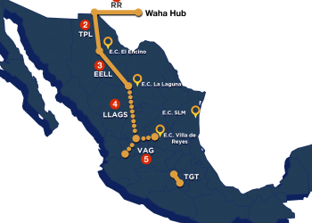 Inició operaciones el gasoducto Villa de Reyes-Guadalajara
