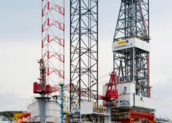 Llega a México plataforma marina Cantarell III de Grupo R