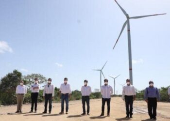 Se inauguró el Parque Eólico Progreso, en Yucatán