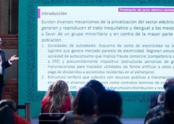 Convoca López Obrador al debate sobre el sector eléctrico