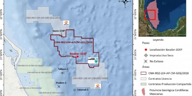 Perforará Carigali primer pozo exploratorio en aguas ultraprofundas