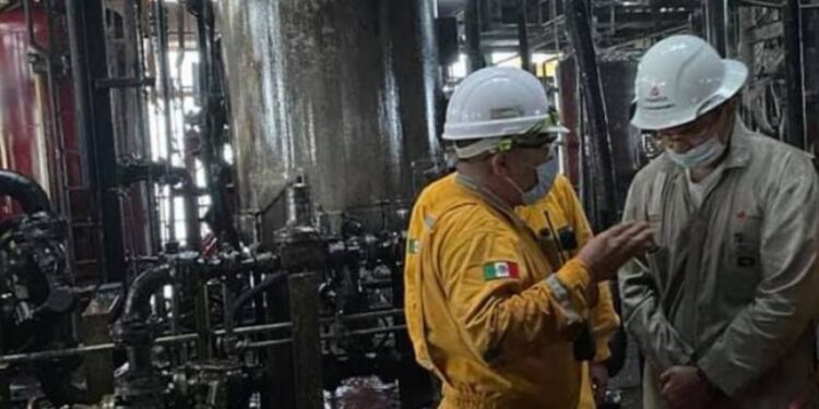 Pemex restablecerá la producción perdida el lunes