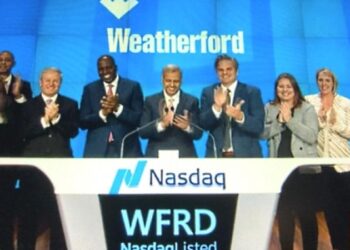 Re-enlista NASDAQ acciones de Weatherford