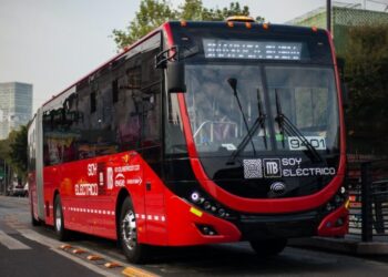 Circulan en México 556 buses eléctricos