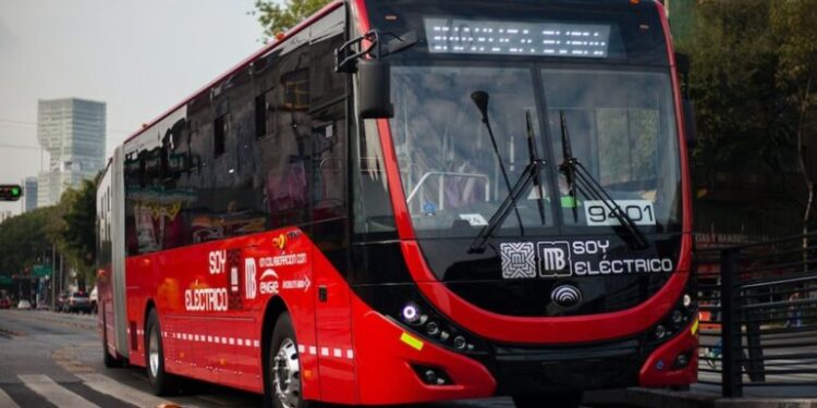 Circulan en México 556 buses eléctricos