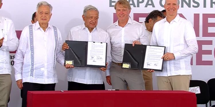 Extenderán CFE y TC Energía gasoducto submarino hasta Dos Bocas