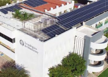 Más de 60% de la energía que consume el Tec de Monterrey es renovable