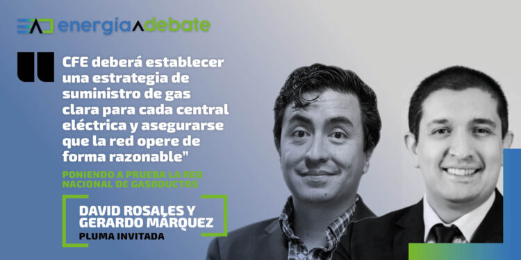 Poniendo a prueba la red nacional de gasoductos