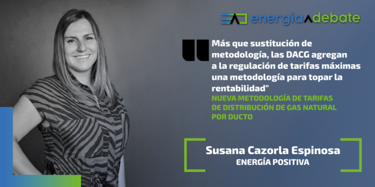 Nueva metodología de tarifas de distribución de gas natural por ducto