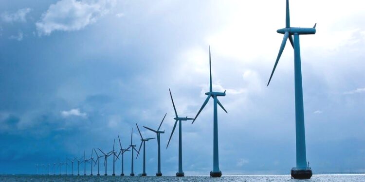 energía eólica marina