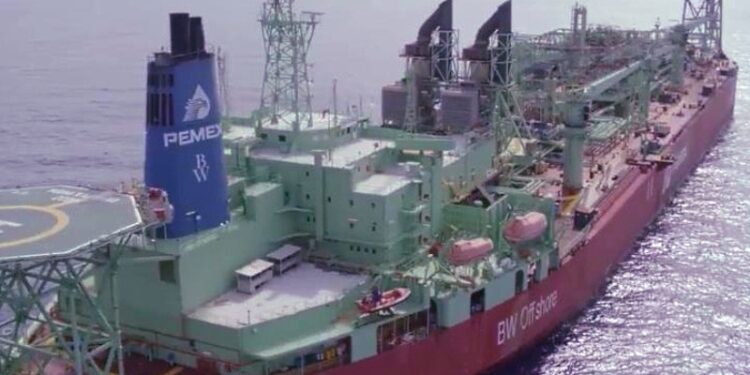 Pemex exportación petróleo valor ventas