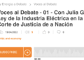 Voces al Debate 01 – Julia González – La LIE en la SCJN