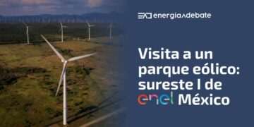 Visita al parque eólico sureste I de Enel México