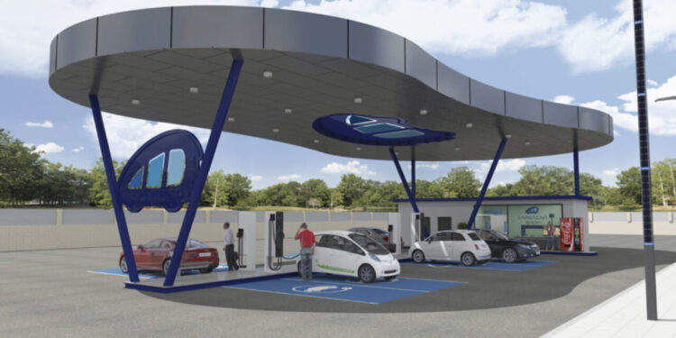 electrolineras ampes gasolineras