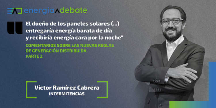 victor ramirez generacion distribuida regulacion