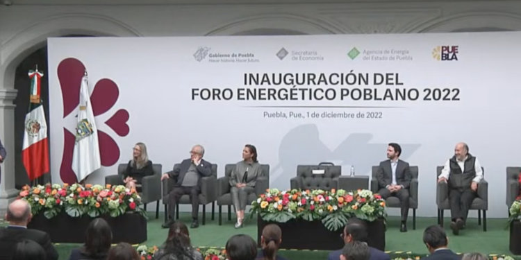 Inauguran Foro Energético Poblano 2022 que promueve la innovación desde lo local