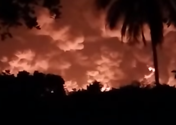 Reportan explosión en ducto de gas ubicado en Tabasco