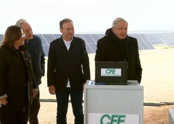 amlo nahle bartlett Puerto Pennasco central fotovoltaica