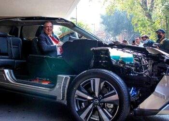 marcelo ebrard electrificacion del transporte tmec