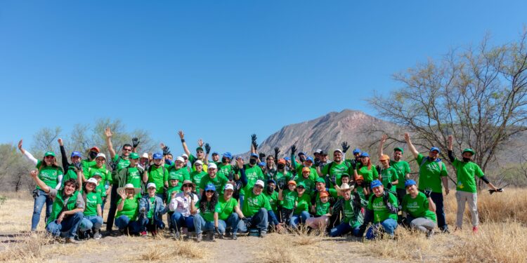 Apoya Iberdrola México en reforestación del Cañón de Fernández, en Durango