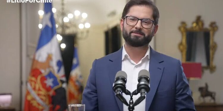 boric litio por chile anuncio