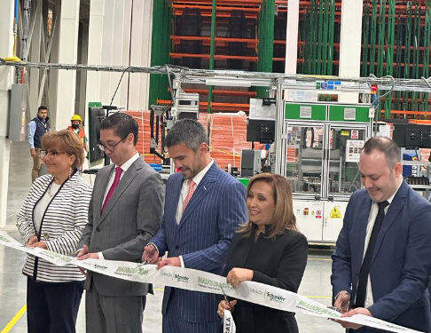 Inaugura Schneider Electric expansión de su planta de Tlaxcala