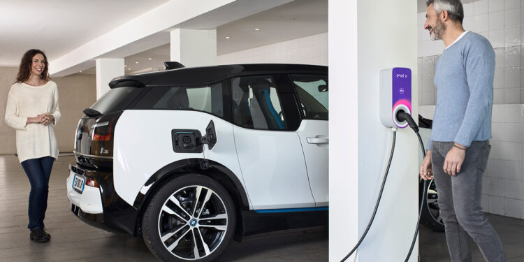 enel x vehículos electricos puntos recarga