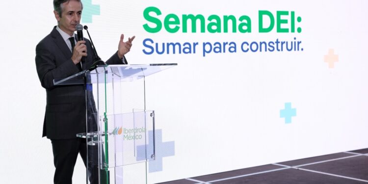 Enrique Alba, CEO de Iberdrola México, inauguró la Semana de la Diversidad, Equidad e Inclusión 2023