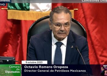 Baja Pemex en 27.4% meta de producción petrolera para 2024: Romero Oropeza