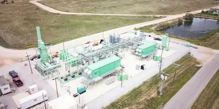 Abren en EU planta de gas natural renovable