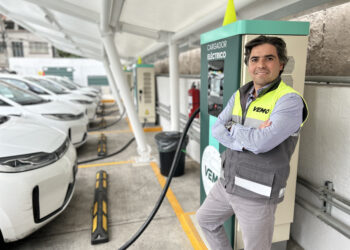 Inaugura empresa de movilidad central de carga pública para vehículos eléctricos