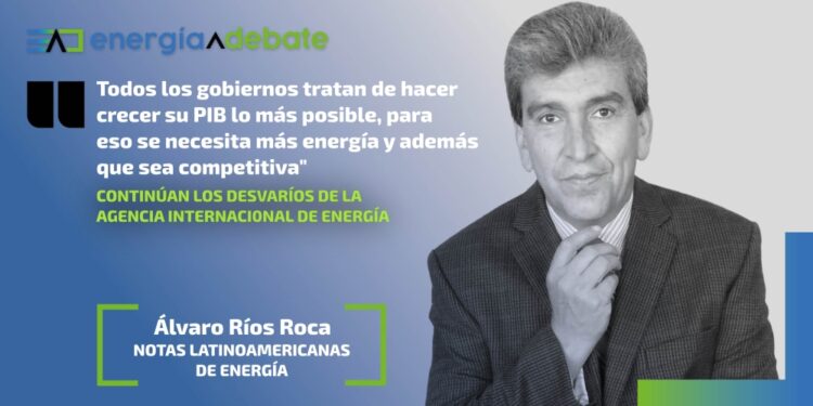 Continúan los desvaríos de la Agencia Internacional de Energía