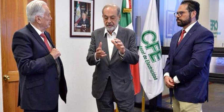 Firmaron CFE y Grupo Carso convenio para construir un gasoducto en el Noroeste