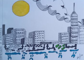 Homenaje a Ahumada – Cartón de Karol García