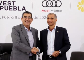 Invertirá Audi en Puebla mil millones de euros para la fabricación de autos eléctricos e-tron