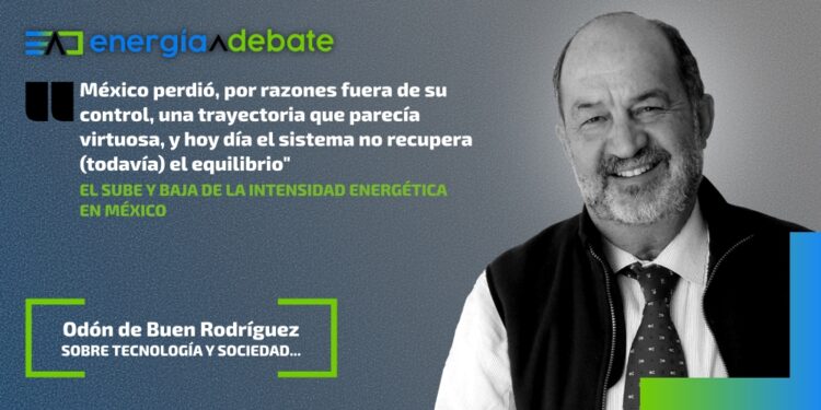 El sube y baja de la intensidad energética de México