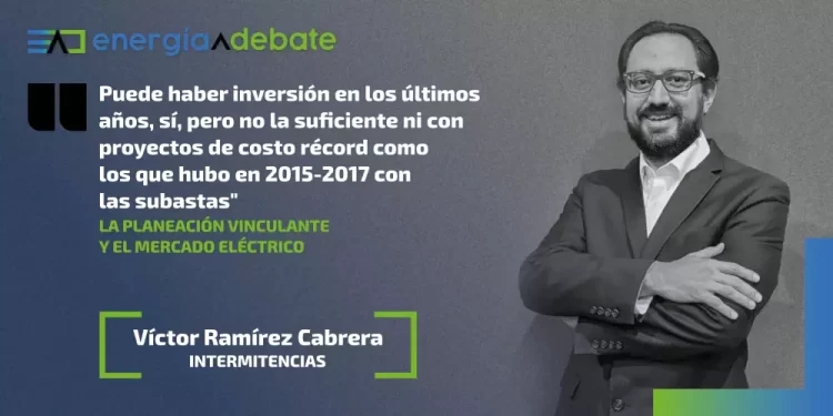 La planeación vinculante y el mercado eléctrico