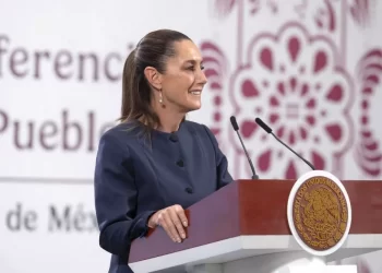 Reconoce Sheinbaum potencial de Puerto del Norte, obra de Tamaulipas con Mota Engil