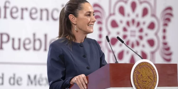 Reconoce Sheinbaum potencial de Puerto del Norte, obra de Tamaulipas con Mota Engil