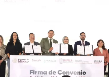 Firman Gobierno de Puebla y Cenagas convenio de colaboración