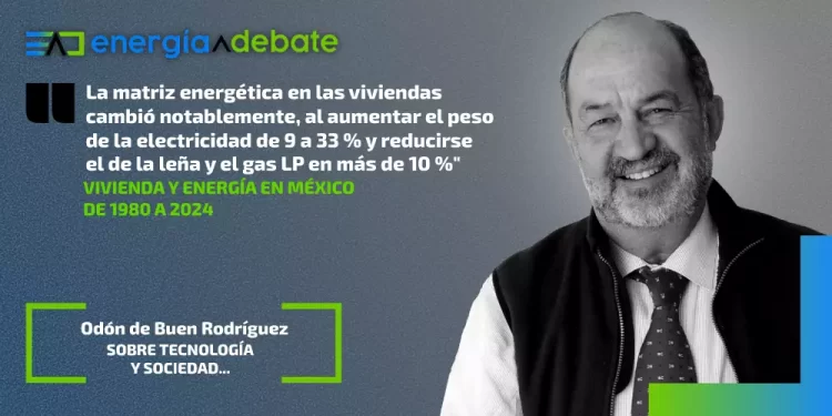 Vivienda y energía en México de 1980 a 2024