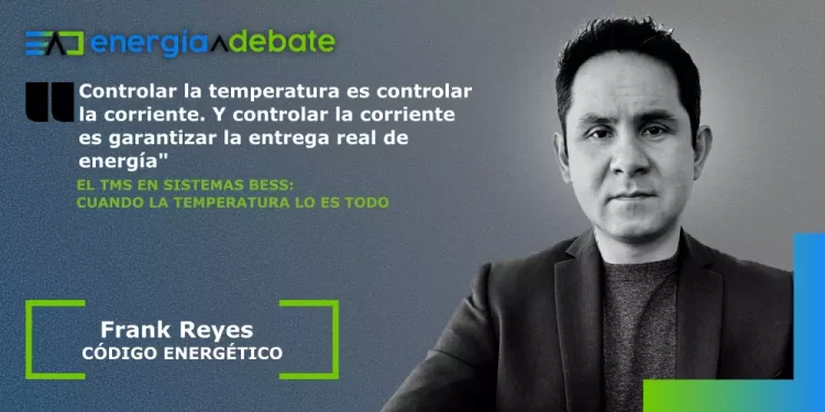 El TMS en sistemas BESS: cuando la temperatura lo es todo
