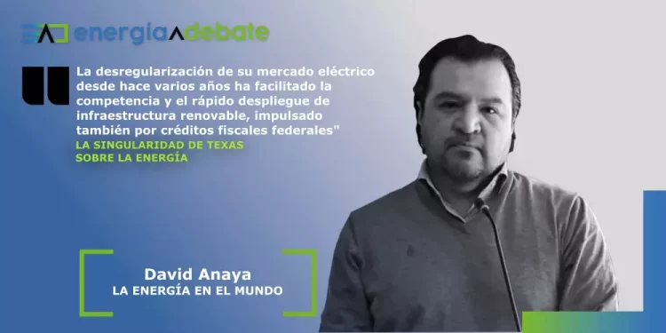 La singularidad de Texas sobre la energía