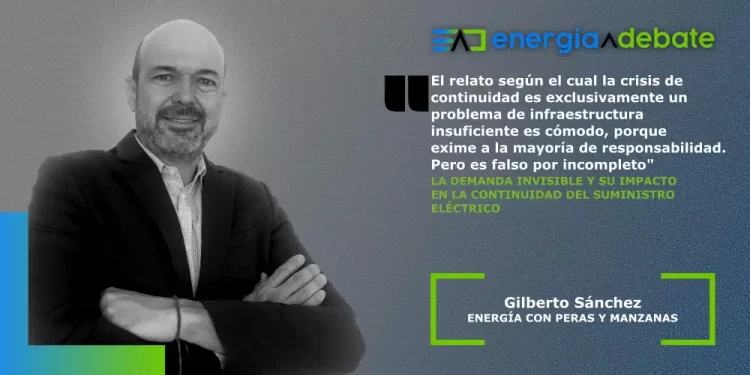 La demanda invisible y su impacto en la continuidad del suministro eléctrico