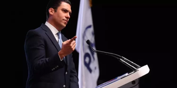 (Jorge Romero, presidente nacional del PAN. Foto: @AccionNacional en x.com)