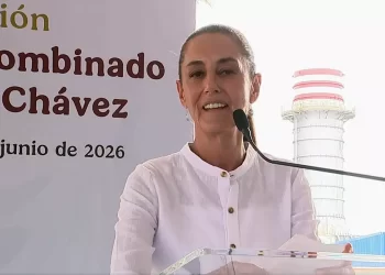 Inaugura Sheinbaum central eléctrica a gas Manzanillo III