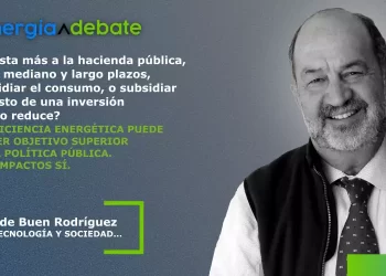 La eficiencia energética puede no ser objetivo superior de la política pública. Sus impactos sí.