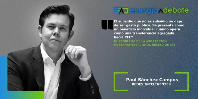 El problema de la aportación gubernamental en el recibo de CFE