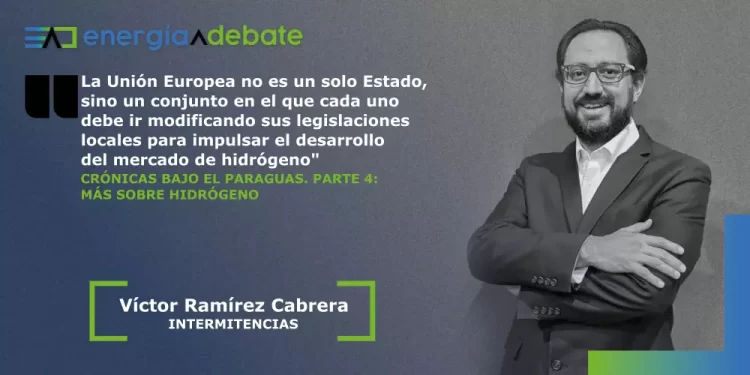 Crónicas bajo el paraguas. Parte 4: Más sobre hidrógeno